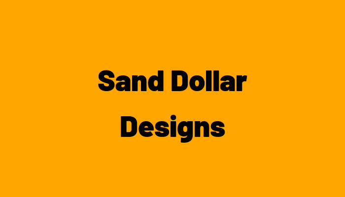 Sand Dollar Designs