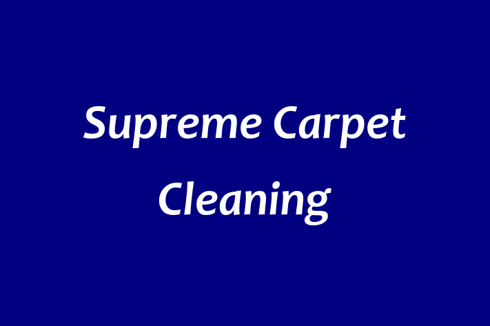 Supreme Carpet Cleaning