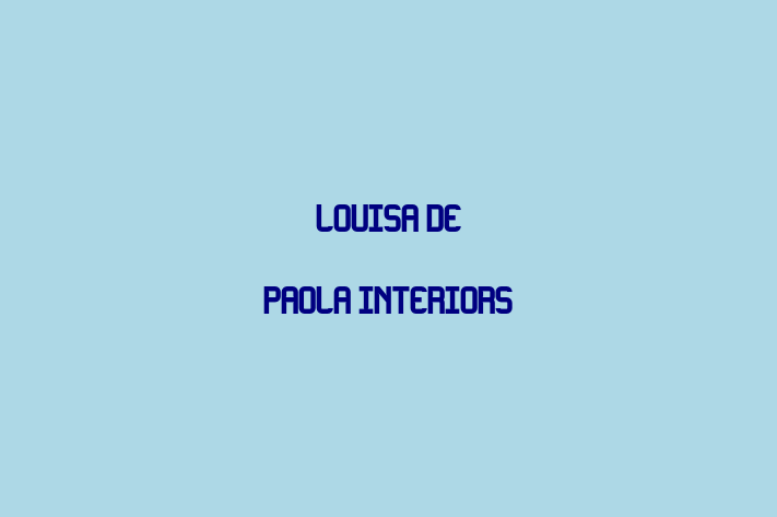 Louisa De Paola Interiors