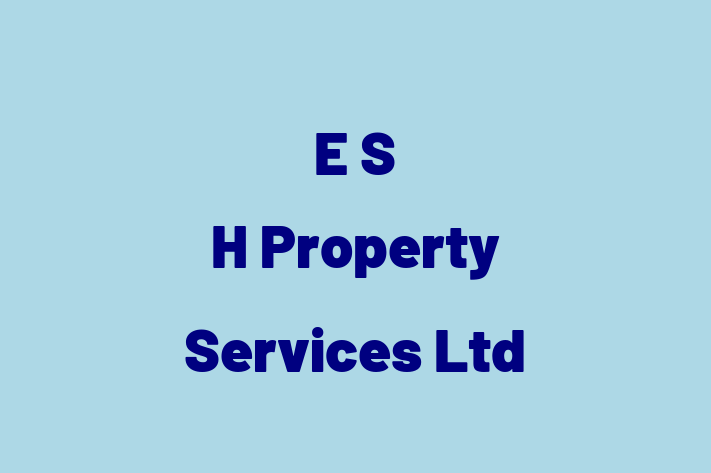 E S H Property Services Ltd