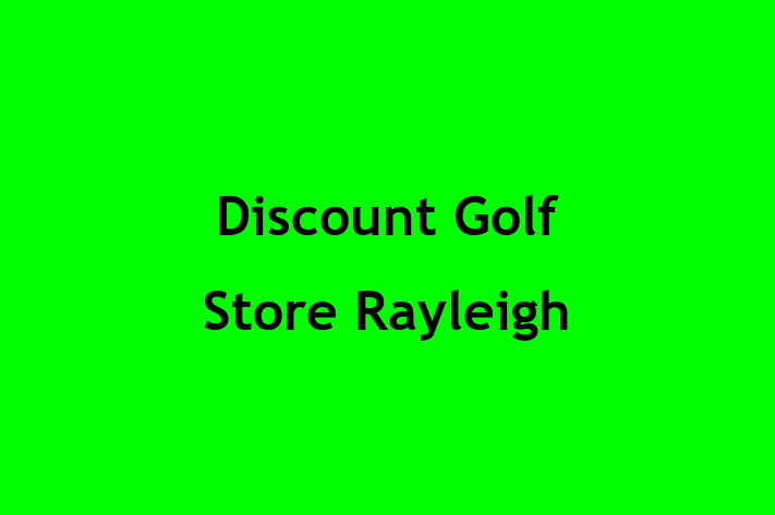 Discount Golf Store   Rayleigh