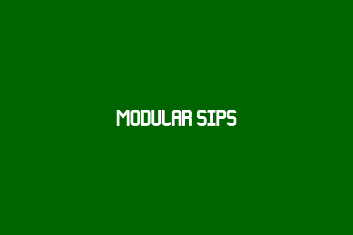 Modular Sips