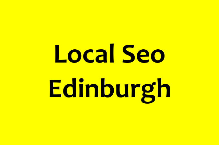 Local Seo Edinburgh