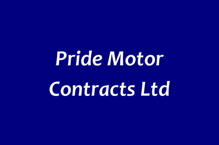 Pride Motor Contracts Ltd