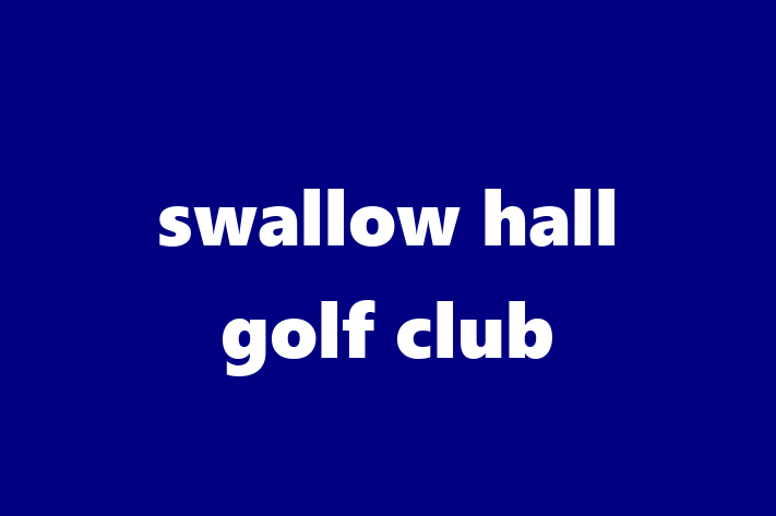 swallow hall golf club