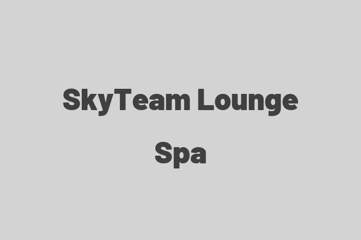 SkyTeam Lounge Spa