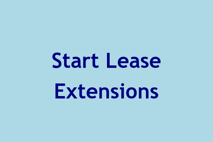 Start Lease Extensions