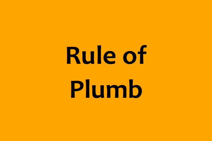 Rule of Plumb