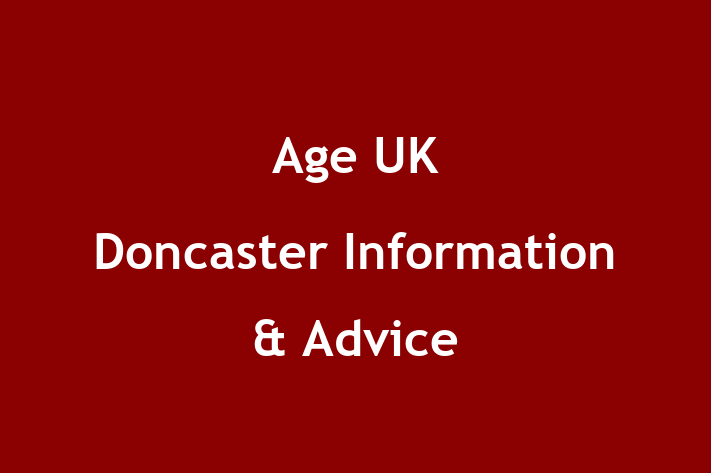 Age UK Doncaster Information & Advice