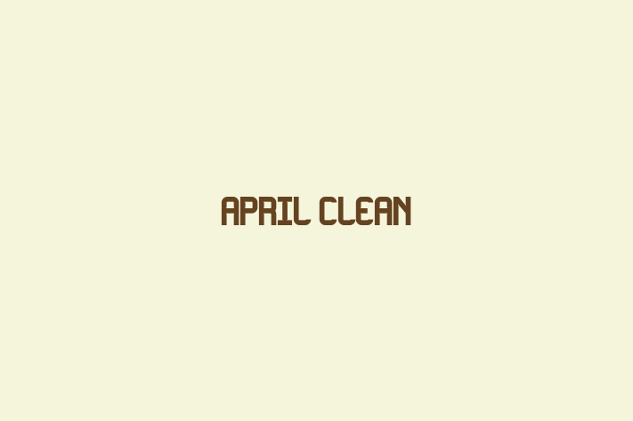 April Clean