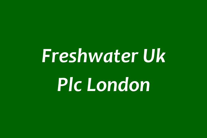 Freshwater Uk Plc London