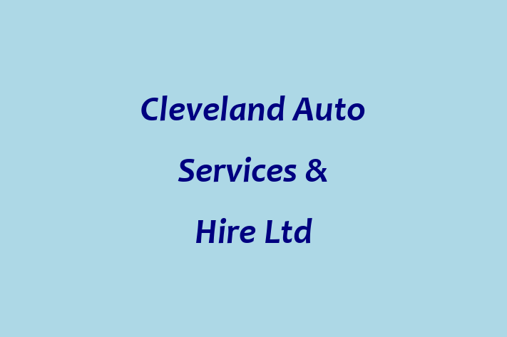 Cleveland Auto Services & Hire Ltd