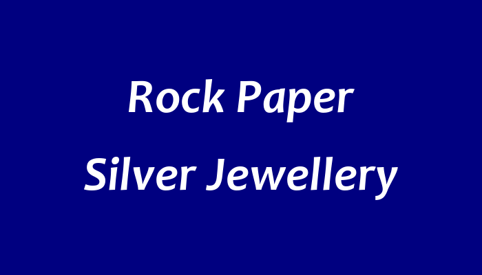 Rock Paper Silver Jewellery