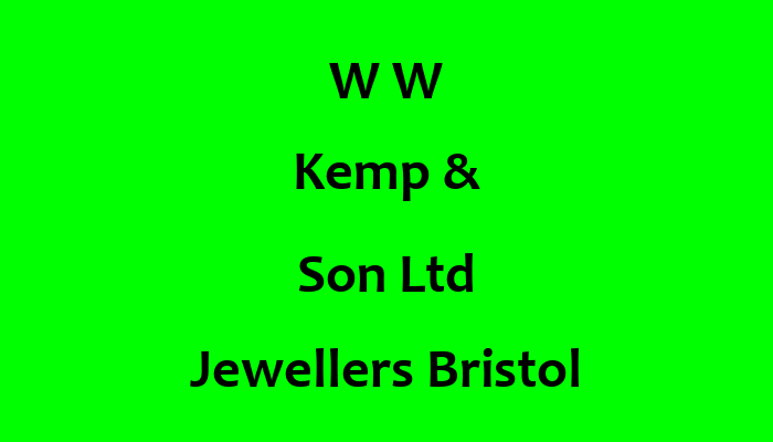 W W Kemp & Son Ltd  Jewellers  Bristol