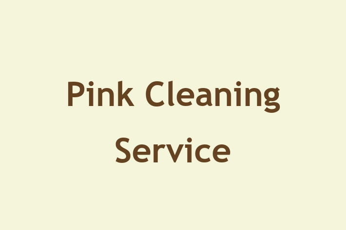 Pink Cleaning Service