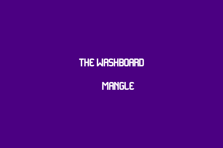 The Washboard & Mangle