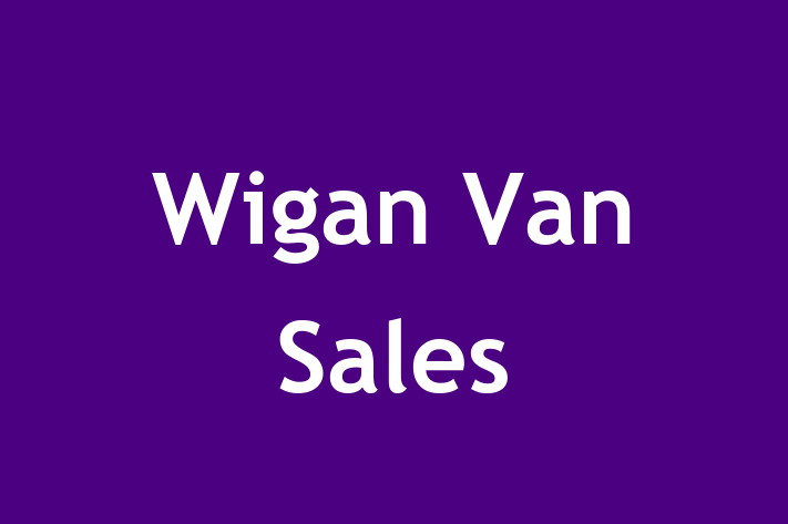 Wigan Van Sales