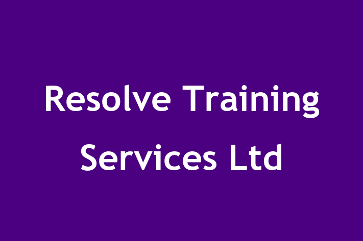 Resolve Training Services Ltd