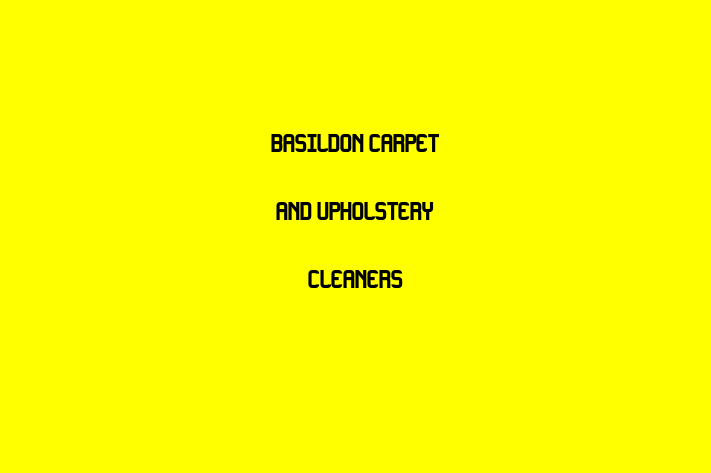 Basildon Carpet And Upholstery Cleaners