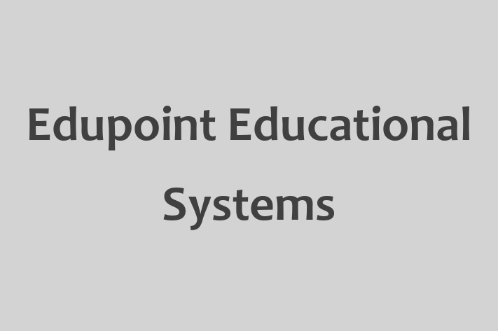 Digital Solutions Provider Edupoint Educational Systems