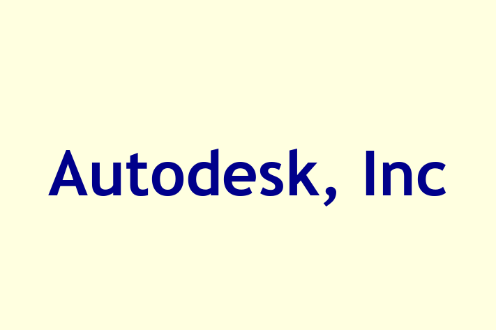 Software Firm Autodesk Inc