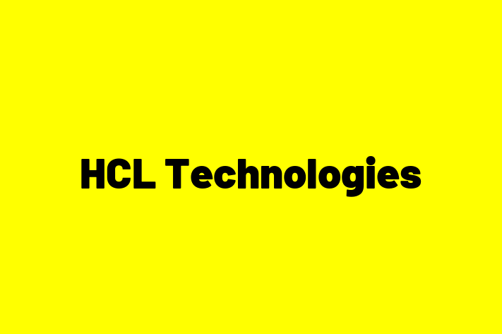 IT Company HCL Technologies