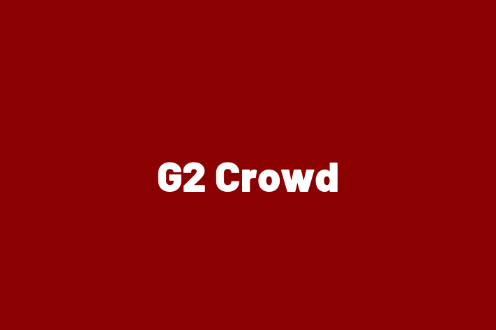 Tech Firm G2 Crowd