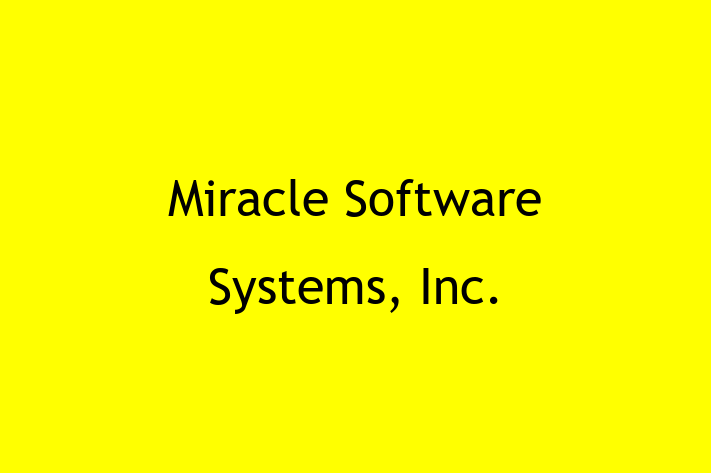 Software House Miracle Software Systems Inc.