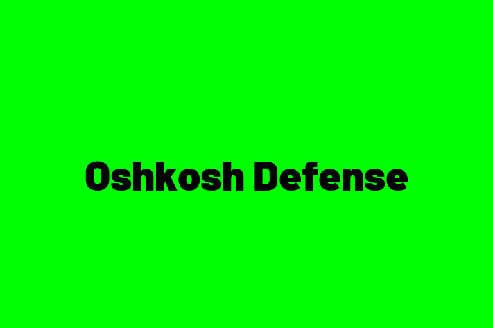 Human Capital Management Oshkosh Defense