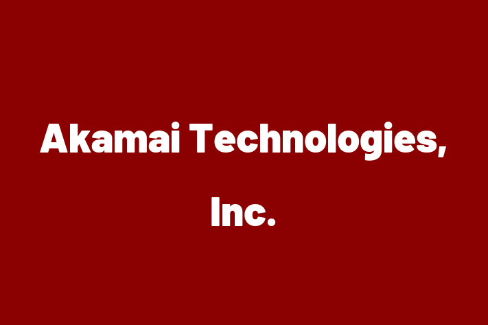 Tech Solutions Company Akamai Technologies Inc.