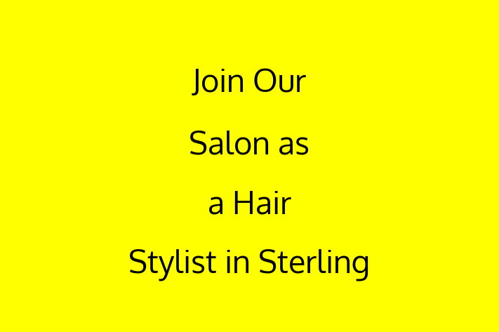 Join Our Salon as a Hair Stylist in Sterling Heights