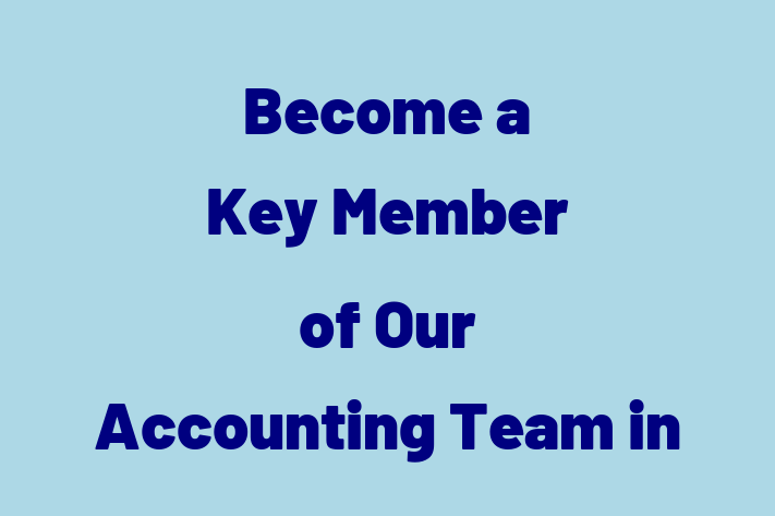 Become a Key Member of Our Accounting Team in Escondido