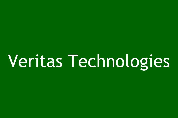 Tech Solutions Company Veritas Technologies