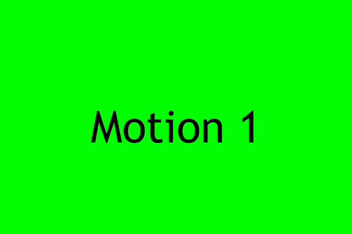 Technology Solutions Firm Motion 1