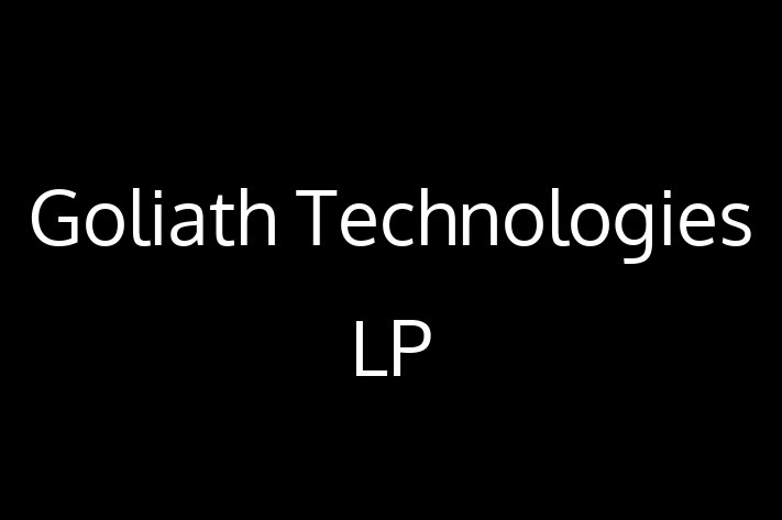 Software Development Company Goliath Technologies LP