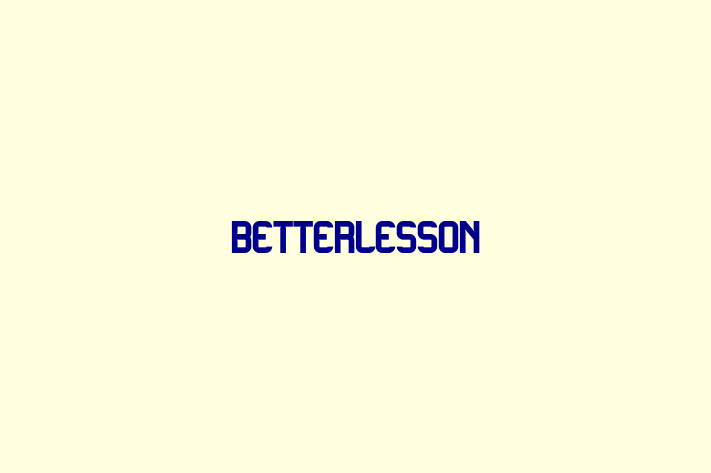 Tech Solutions Company BetterLesson