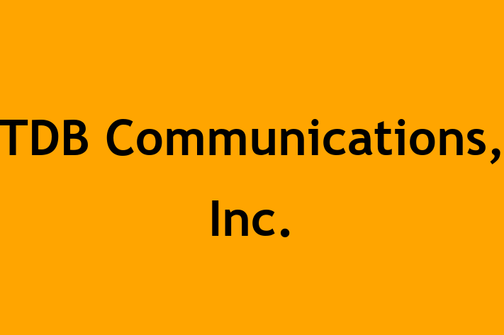 Employee Resource Management TDB Communications Inc.