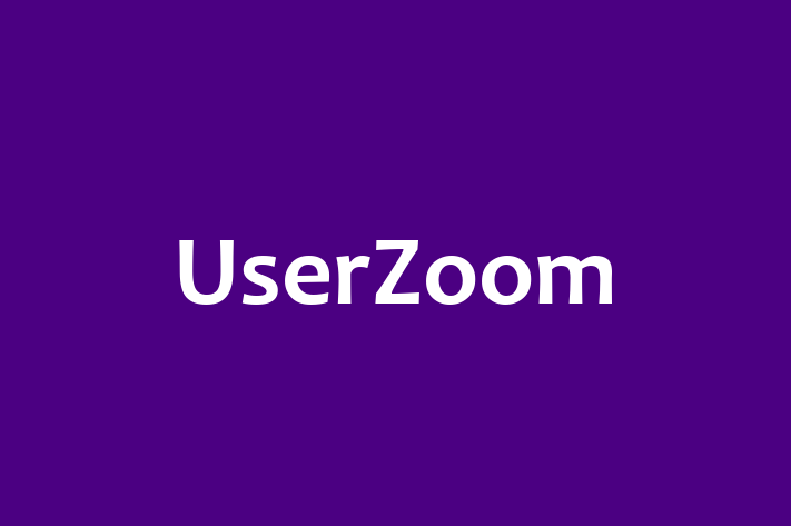 Software Development Firm UserZoom