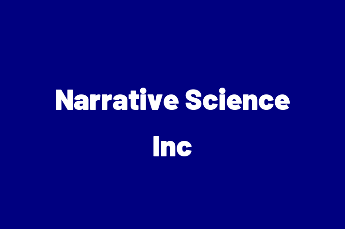 Tech Firm Narrative Science Inc