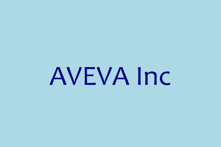 Technology Company AVEVA Inc