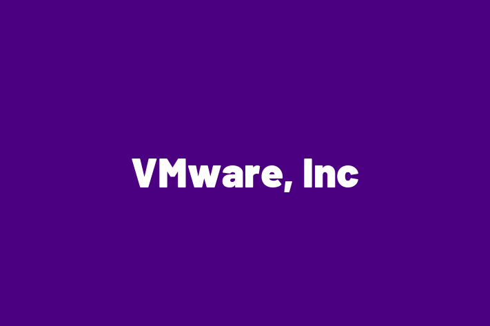 Software Engineering Company VMware Inc