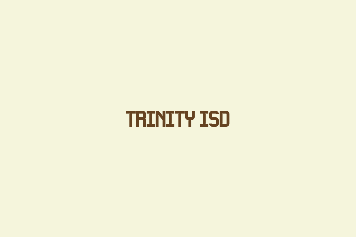 Employee Resource Management Trinity ISD