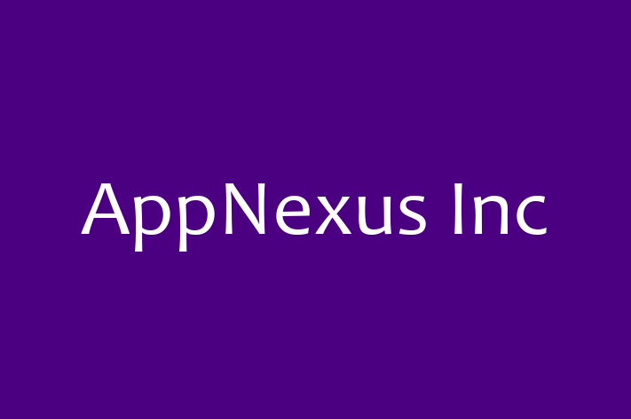 Software Solutions Provider AppNexus Inc