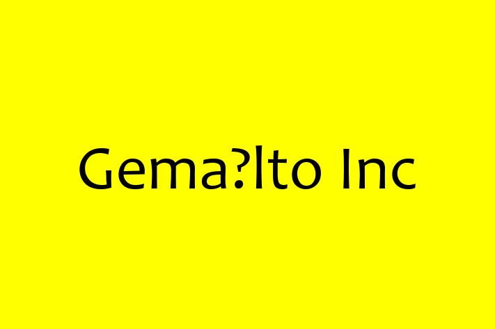 Software House Gemalto Inc