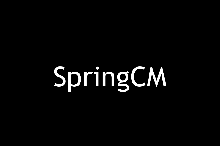 Software Development Firm SpringCM