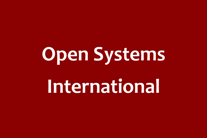 Human Capital Management Open Systems International