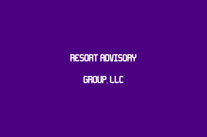 Employee Resource Management Resort Advisory Group LLC