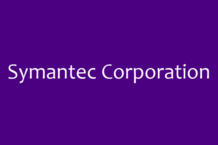 Software Development Firm Symantec Corporation