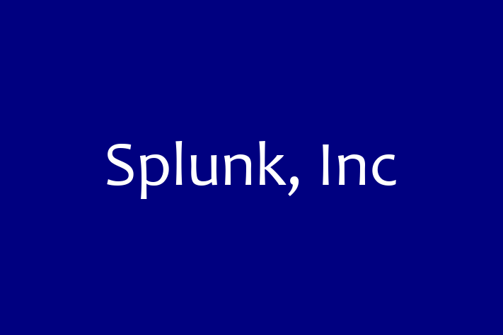 Application Development Company Splunk Inc