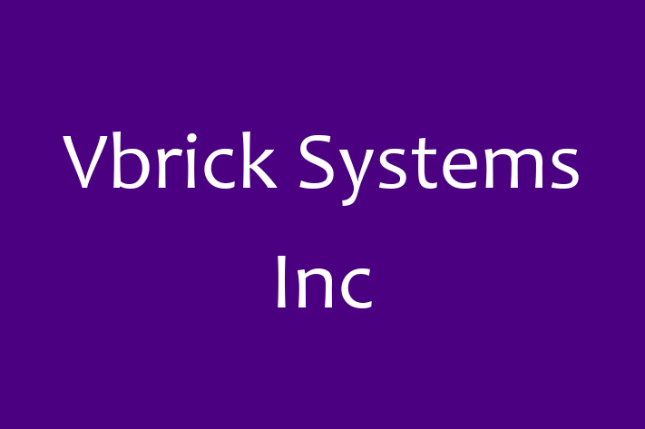 Software Engineering Company Vbrick Systems Inc